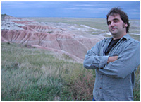 Aaron at the Badlands