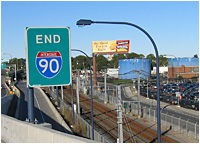The end of I-90
