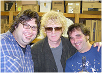 Aaron and Jared with Ian Hunter